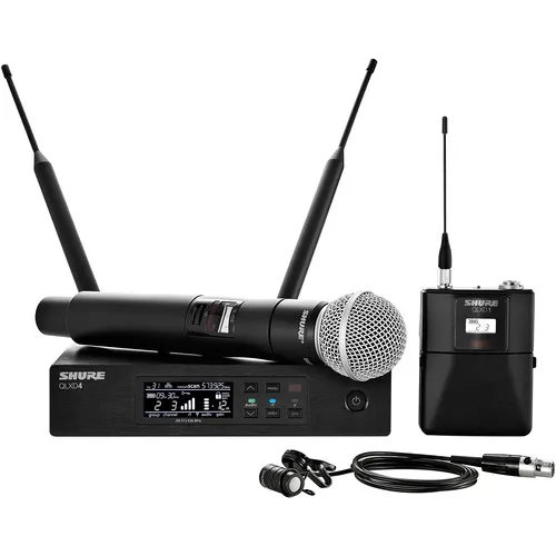 Shure QLXD124/85 Digital Wireless Combo Microphone System (G50 470 to