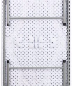 Alternative view of 4.93-Foot Kid's Granite White Plastic Folding Table