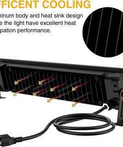 Alternative view of Onforu 48W LED Black Light Bars, Outdoor Color Changing Led RGB and Black Lights with Remote, Black Lights for Glow Party, IP66 Blacklight Bars