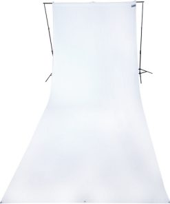 Westcott Wrinkle-Resistant Polyester Backdrop (High-Key White, 9 x 20')