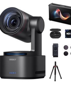 Live Streaming PTZ Ai-Tracking Camera with HDMI, SDI, and MicroSD