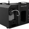 Industrial equipment device labeled Amhaze ECO with a control panel on the right and a hose connection on the left side, used for processing or generating material in a compact black enclosure.
