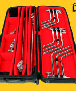 Matthews Cstand Rolling KitBag with (4) Stands