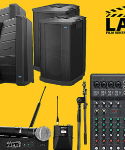 (2) Bose F1 812 Powered Speakers w/ Sub PA/Mixer/Mic Package