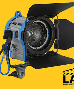 ARRI 300W Plus Tungsten Fresnel with Barn Doors + Stand