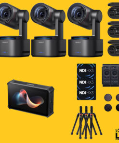 Obsbot Live Streaming PTZ Video Camera / AI ( Complete Wireless ) Package
