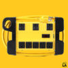 ZESEN 8 Outlet Heavy Duty Metal Workshop Surge Protector