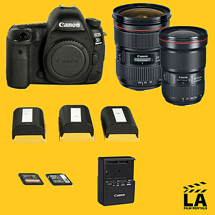 Canon 5D Mark IV w/ C-log w/ 2 Lenses!