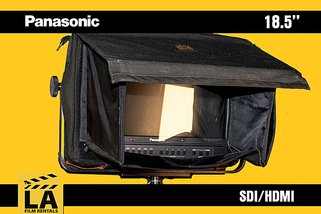 Production Monitor - Panasonic BT-LH1850 w/ C-Stand