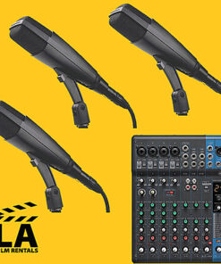 Podcast Pack (3) Sennheiser MD 421 Mics + Yamaha USB Mixer