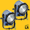 (2) Arri T1 Tungsten Fresnel 1000 Watts 1k