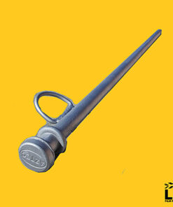 Extra Heavy Duty 4' Tent Stake w/ D Rings