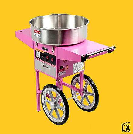 VIVO Cotton Candy Machine Cart with Bubble Shield
