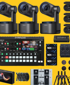 Obsbot Live Streaming PTZ Cameras / AI ( No Computer/Preview Monitor ) Package