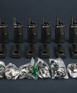 Motorola RDU4100 two-way radio for film communication