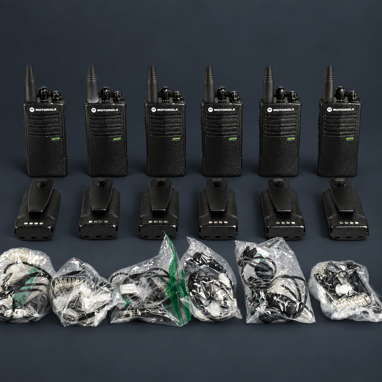 Motorola RDU4100 two-way radio for film communication