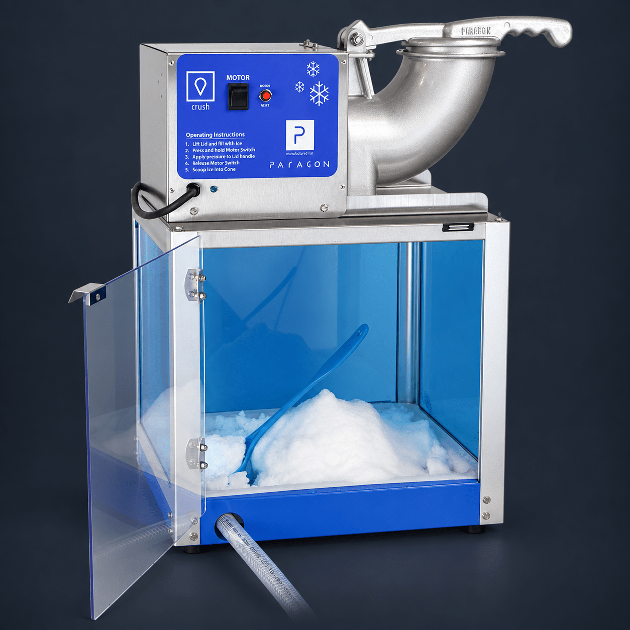 Paragon Arctic Blast SNO Cone Machine with Cart
