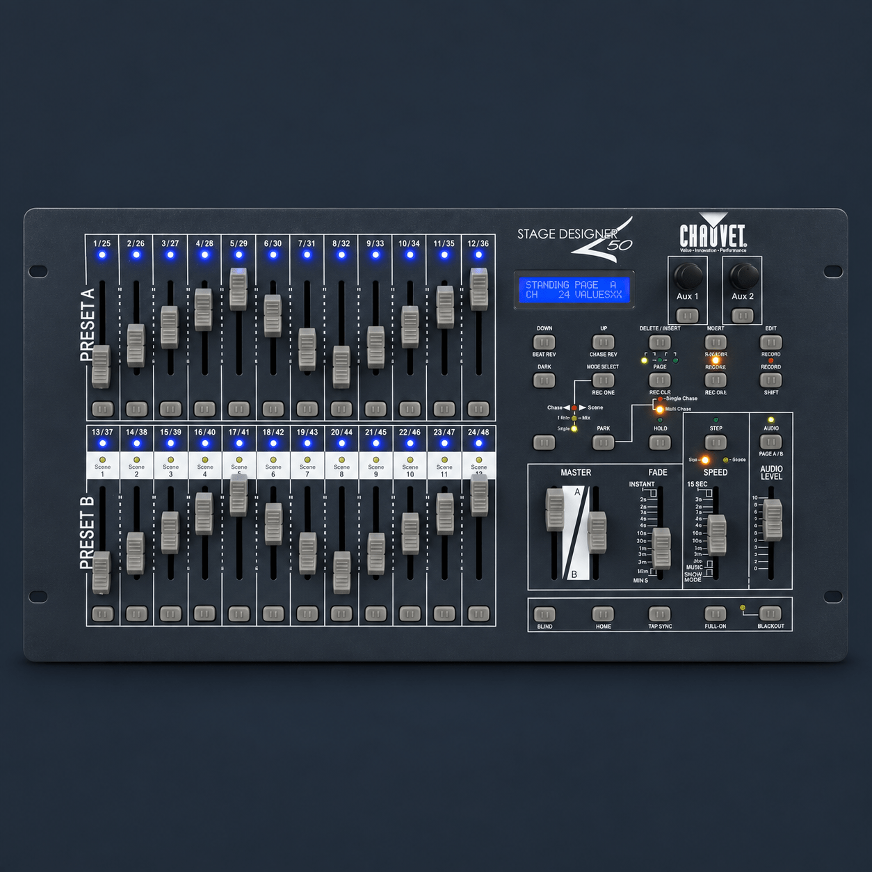 Chauvet DJ Stage Designer 50 dimming console for event lighting