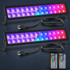 Onforu 48W LED Black Light Bar for events