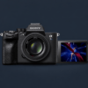 Sony a7S III mirrorless camera with accessories