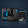 GoPro HERO7 Black Kit with accessories and suction cup mount