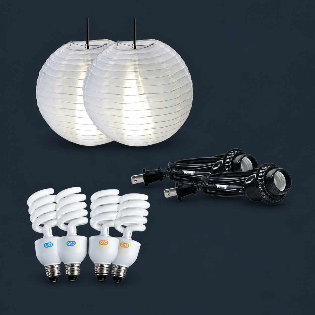 Kino Flo Soft Light China Ball Kit with lamps
