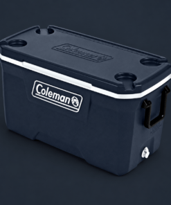 Coleman 120-Quart Hard Cooler with drinks