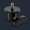 Matthews Baby Ballhead Adapter mounted on equipment