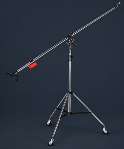 Manfrotto 025BS Super Boom with 008BU Stand for lighting