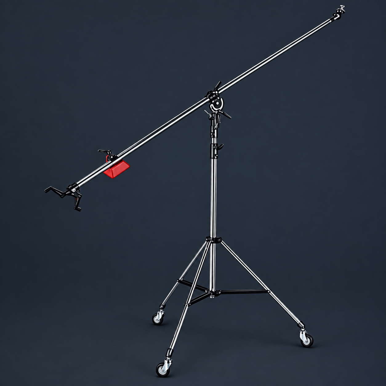Manfrotto 025BS Super Boom with 008BU Stand for lighting