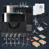 Gaffer’s 1/2 Ton Grip Package with stands and accessories.