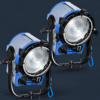 (2) Arri T1 Tungsten Fresnel 1000 Watts 1k