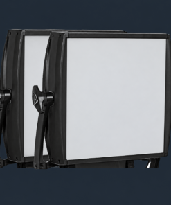 (2) LITEPANELS ASTRA 1×1 SOFT BI-COLOR Package w/ Stands