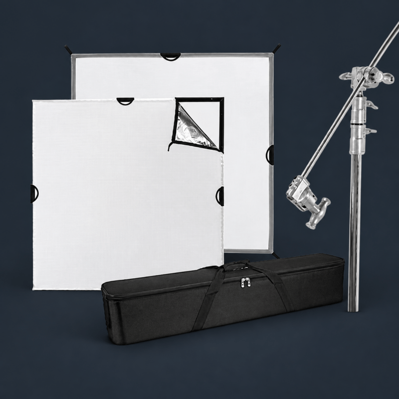 4X4' Westcott Scrim Jim Cine Kit with c-stand