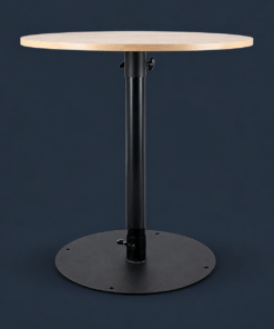 Eliminator Lighting Decor Cocktail Table Collapsible 24 Inch Round 37 Inches