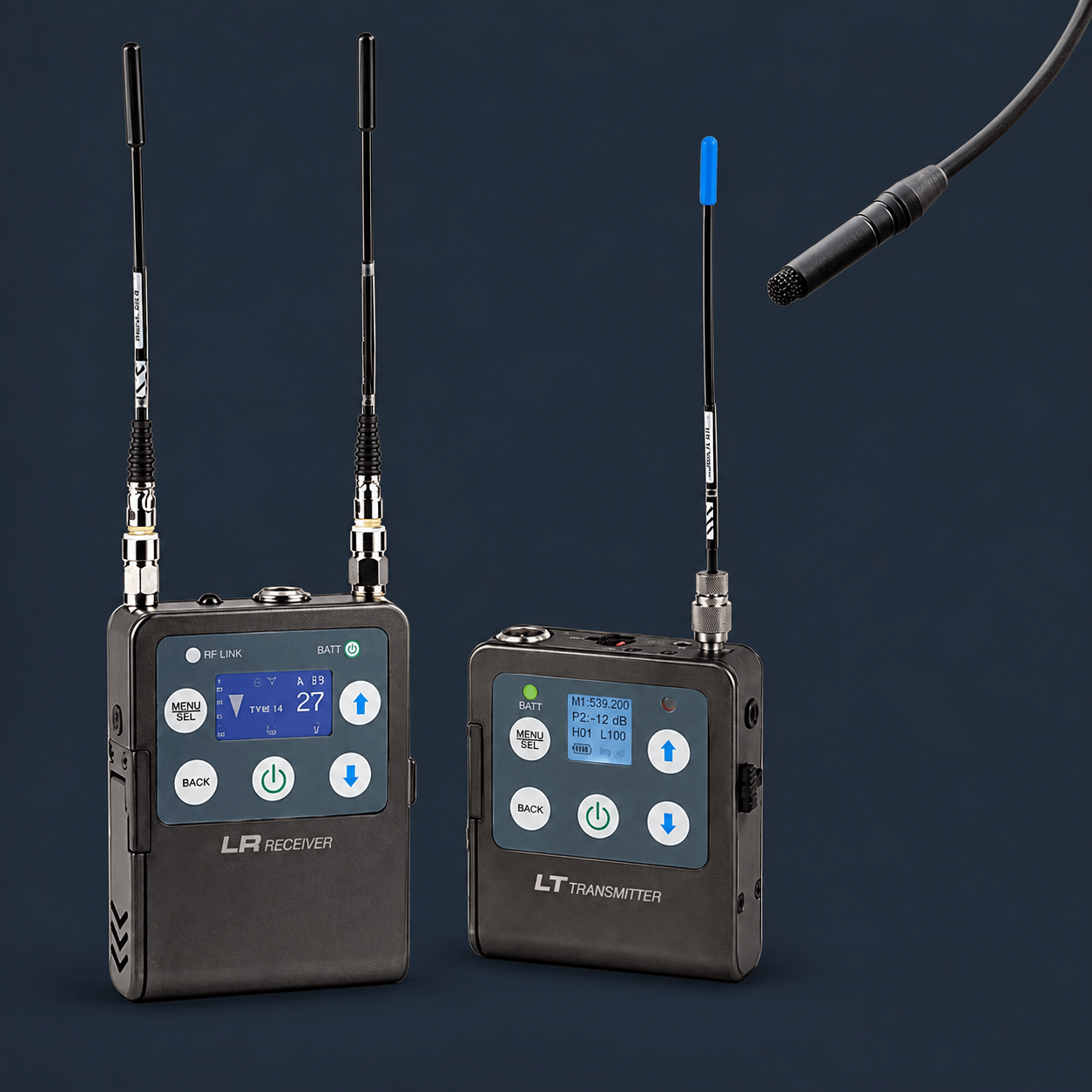 Lectrosonics Wireless Lav Kit with LT TX, LT RX w/ AudioBag