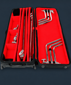 Matthews C-Stand Rolling KitBag with (2) cStands