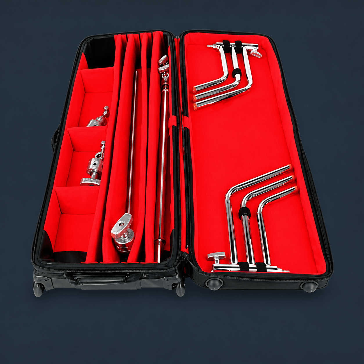 Matthews C-Stand Rolling KitBag with (2) cStands