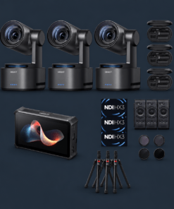 Obsbot Live Streaming PTZ Video Camera / AI ( Complete Wireless ) Package