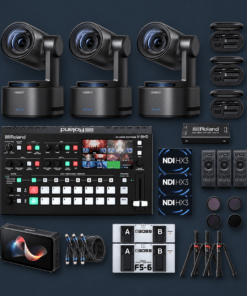 Obsbot Live Streaming PTZ Cameras / AI ( No Computer/Preview Monitor ) Package