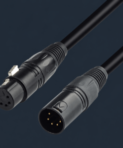 SiYear 5 ft Five-Pin DMX Lighting Cable