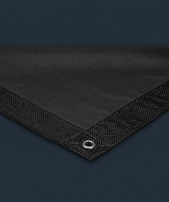 Matthews 8x8' Solid Black Overhead Fabric for lighting