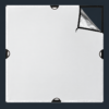 Westcott Scrim Jim Cine Silver White Bounce Fabric 4x4'