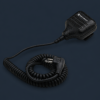 Motorola HMN9026F external lapel speaker microphone for two-way radios