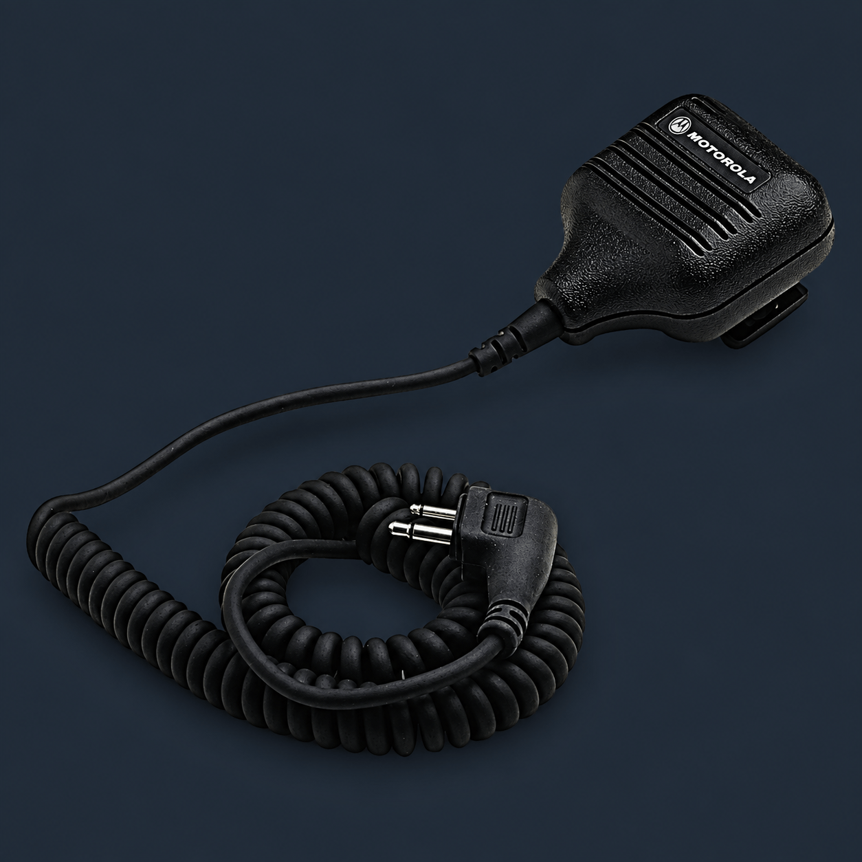 Motorola HMN9026F external lapel speaker microphone for two-way radios