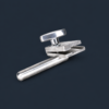 Modern aluminum flat gel frame holder for lighting setups