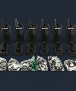 Motorola RDU4100 two-way radio for film communication