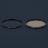 Luminesque 77mm Circular Polarizer and UV Filter Kit for enhanced photography