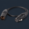 Rycote Mic Tail Short XLR Cable with Neutrik Connectors