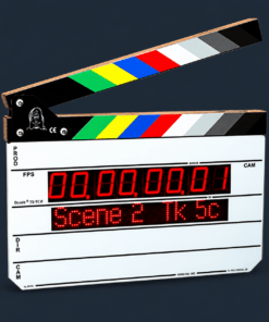 Denecke Intelligent Clapper Slate with wireless technology for film production